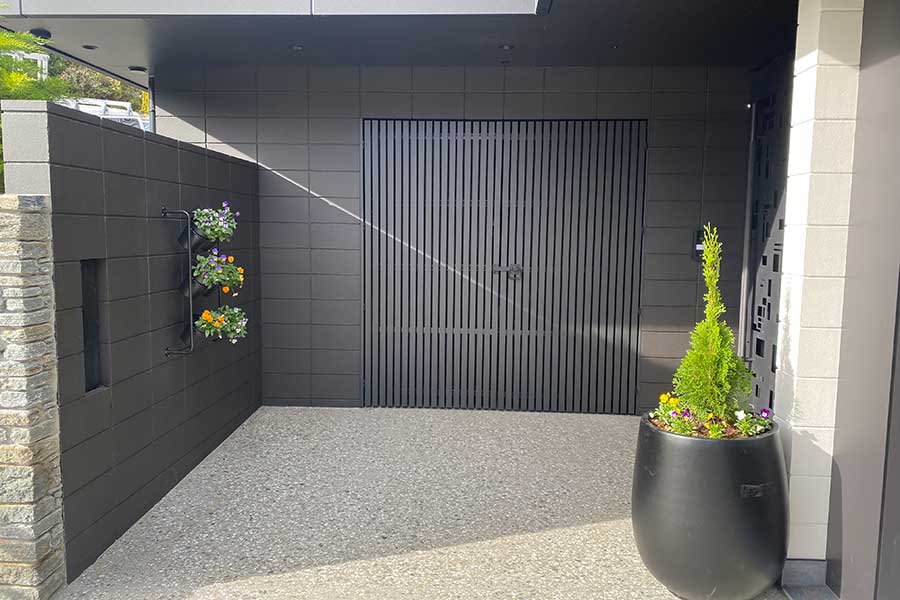 pp queenstown painters exterior dark entranceway
